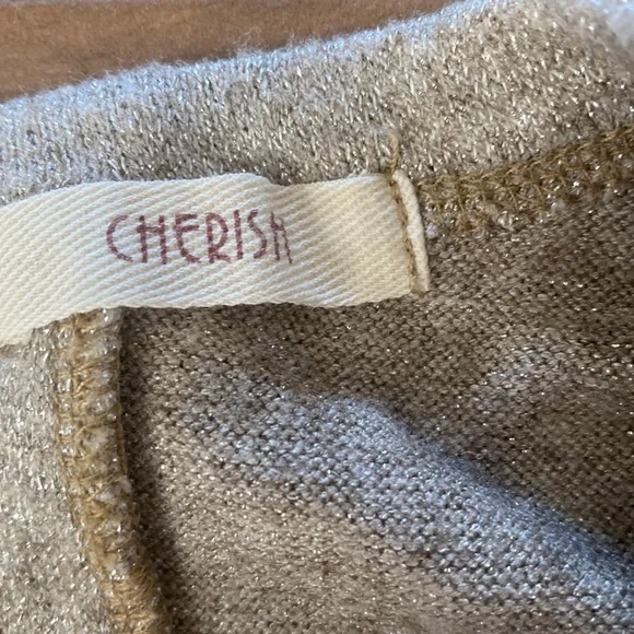 Cherish metallic lace back oversized sweater - Picture 5 of 9